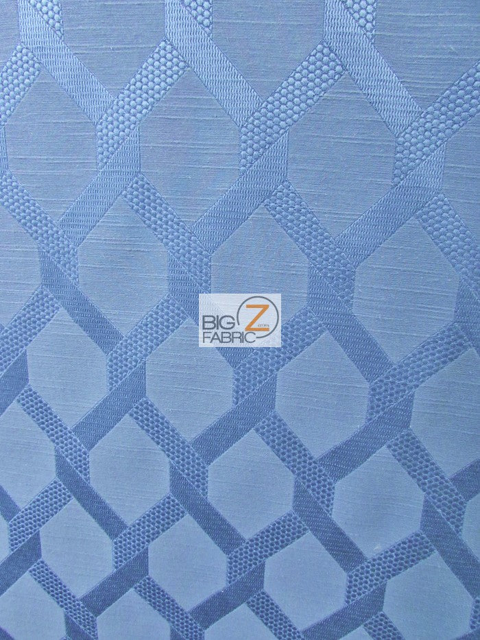 2 Tone Lattice Drapery Polyester Fabric / Bristol / Sold By The Yard