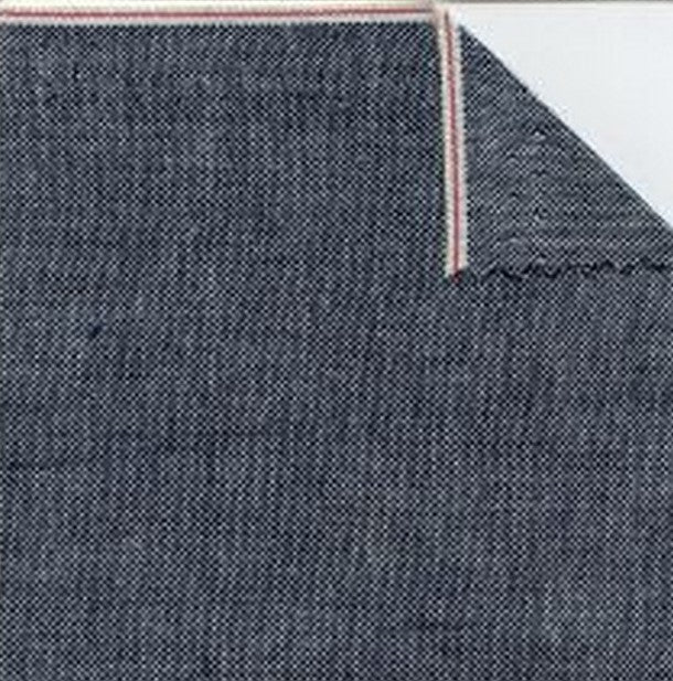 Japanese Selvedge Oxford Denim Fabric / Indigo (Japan Yoshiwa)