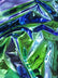 Holographic Multi-Color Chrome Vinyl Fabric / Sold By The Yard