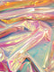 Holographic Multi-Color Chrome Vinyl Fabric / Sold By The Yard