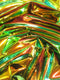Holographic Multi-Color Chrome Vinyl Fabric / Sold By The Yard