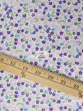 Assorted Flower Print Poly Cotton Fabric / (Mini Flower) Red / 50 Yard Bolt
