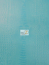 Crocodile Marine Vinyl Fabric - Auto/Boat - Upholstery Fabric