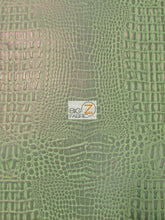Crocodile Marine Vinyl Fabric - Auto/Boat - Upholstery Fabric