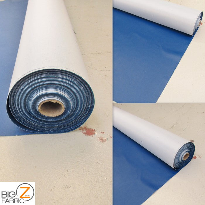 Dodger Blue Marine Vinyl Fabric / Sold By The Yard
