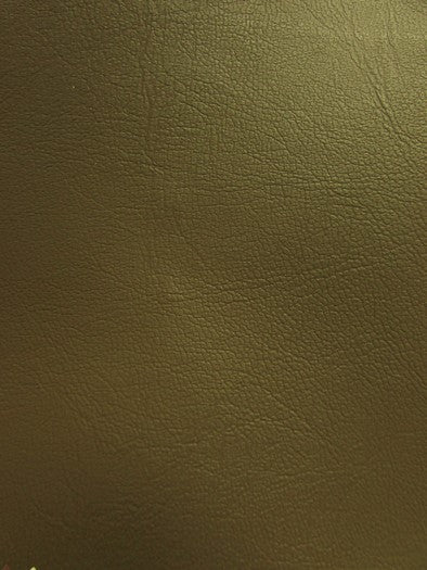 Olive Marine Vinyl Fabric / Sold By The Yard