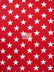 American Stars Poly Cotton Fabric / Red / 50 Yard Bolt