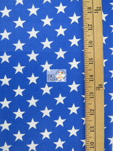 American Stars Poly Cotton Fabric / Red / 50 Yard Bolt