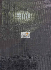 Big Nile Crocodile Vinyl Fabric / Sold By The Yard
