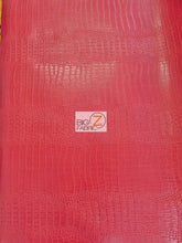 Big Nile Crocodile Vinyl Fabric / Sold By The Yard
