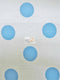 Poly Cotton Printed Fabric Polka Dots / Sold By The Yard