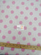 Poly Cotton Printed Fabric Polka Dots / Sold By The Yard