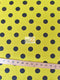 Poly Cotton Printed Fabric Polka Dots / Sold By The Yard
