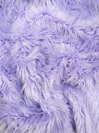 Solid Mongolian Long Pile Faux Fur Fabric / Sold By The Yard