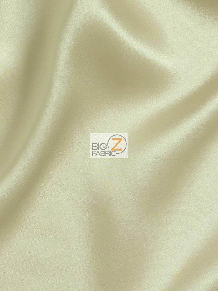 Solid Crepe Back Satin Fabric / Champagne / Sold By The Yard