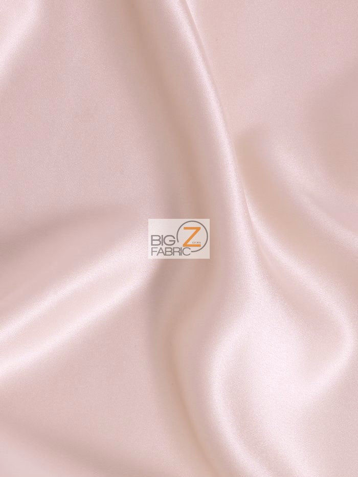Solid Crepe Back Satin Fabric / Pink / Sold By The Yard