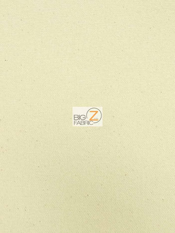 Cotton Duck Canvas Fabric / Natural (#12) (11.5oz) / Sold By The Yard