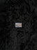 Crushed Flocking Upholstery Velvet Fabric / Black / 50 Yard Roll
