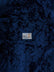 Crushed Flocking Upholstery Velvet Fabric / Royal Blue / 50 Yard Roll