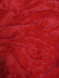 Crush Flocking Upholstery Velour Velvet Fabric / Red / Sold By The Yard