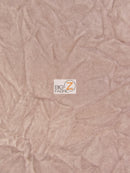 Crushed Flocking Upholstery Velvet Fabric / Rose / 40 Yard Roll-1