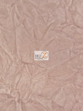 Crushed Flocking Upholstery Velvet Fabric / Rose / 50 Yard Roll