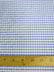 Mini Checkered Gingham Poly Cotton Printed Fabric / Blue / Sold By The Yard