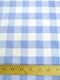 Checkered Gingham Poly Cotton Printed Fabric / Sold By The Yard