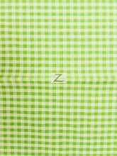 Mini Checkered Gingham Poly Cotton Printed Fabric / Sold By The Yard