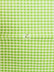 Mini Checkered Gingham Poly Cotton Printed Fabric / Sold By The Yard