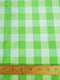 Checkered Gingham Poly Cotton Printed Fabric / Sold By The Yard