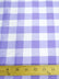 Checkered Gingham Poly Cotton Printed Fabric / Sold By The Yard
