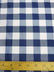 Checkered Gingham Poly Cotton Printed Fabric / Sold By The Yard