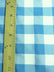 Checkered Gingham Poly Cotton Printed Fabric / Sold By The Yard
