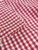 Mini Checkered Gingham Poly Cotton Printed Fabric / Lilac / Sold By The Yard