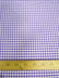 Mini Checkered Gingham Poly Cotton Printed Fabric / Sold By The Yard