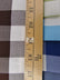 Checkered Gingham Poly Cotton Printed Fabric / Pink / 50 Yard Bolt