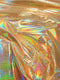 Crocodile Holographic Embossed PVC Vinyl Fabric / Sold By The Yard
