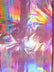 Crocodile Holographic Embossed PVC Vinyl Fabric / Sold By The Yard