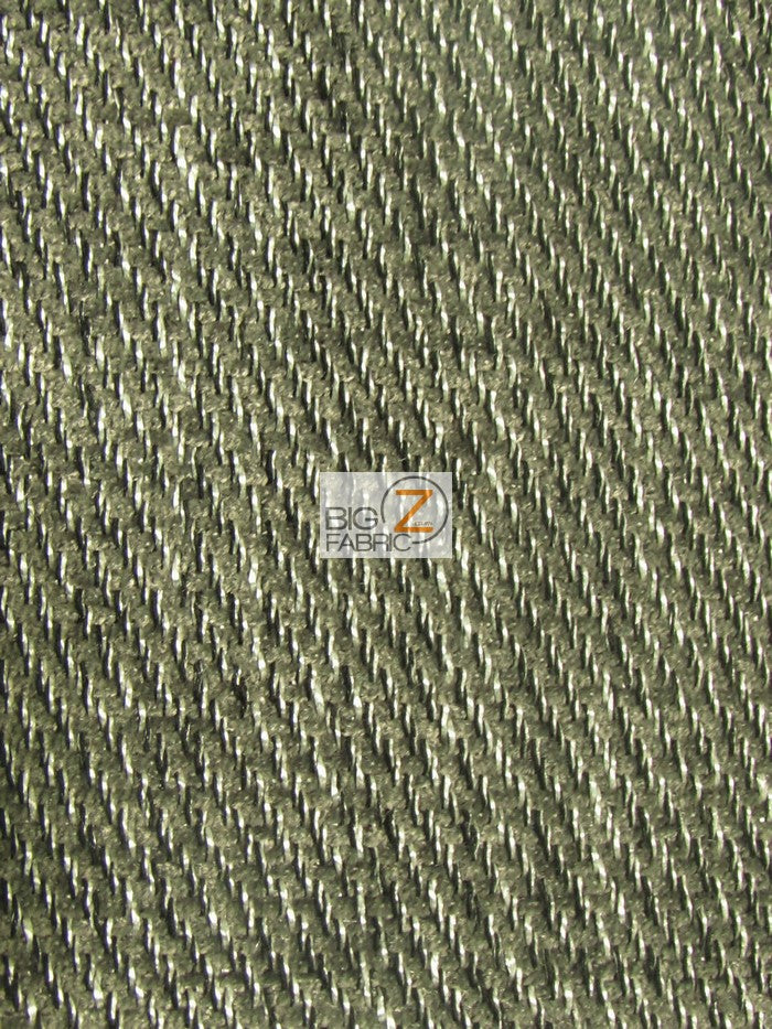Casino Luxury Mosaic Upholstery Fabric / Steel / Sold By The Yard
