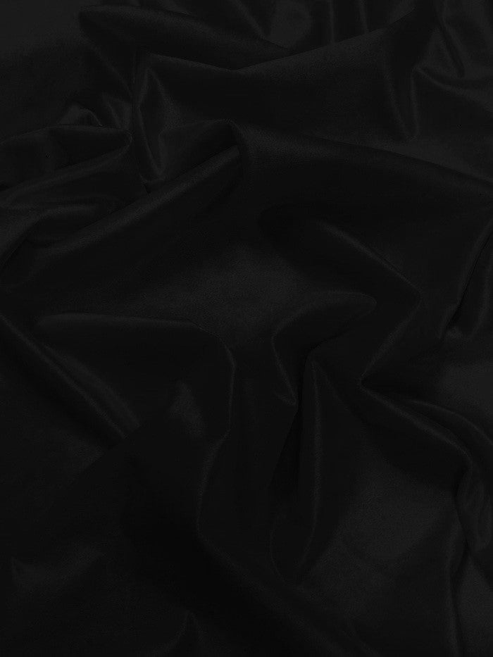 Matte Butter Velvet Drapery Upholstery Fabric / Black / Sold By The Yard