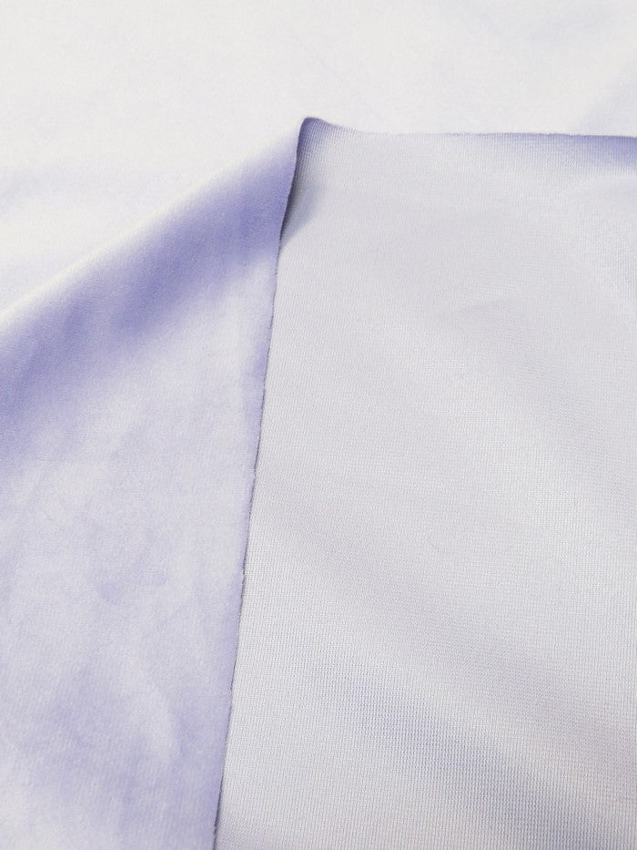Matte Butter Velvet Drapery Upholstery Fabric / Lilac / Sold By The Yard
