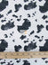 Cow Print Poly Cotton Fabric / Sold By The Yard