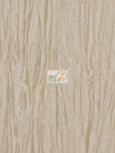 Crushed Taffeta Fabric / Champagne / Sold By The Yard