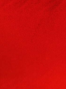 Solid Butter Velvet Drapery Upholstery Fabric / Christmas / Sold By The Yard