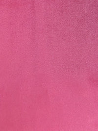 Solid Butter Velvet Drapery Upholstery Fabric / Fuchsia / Sold By The Yard