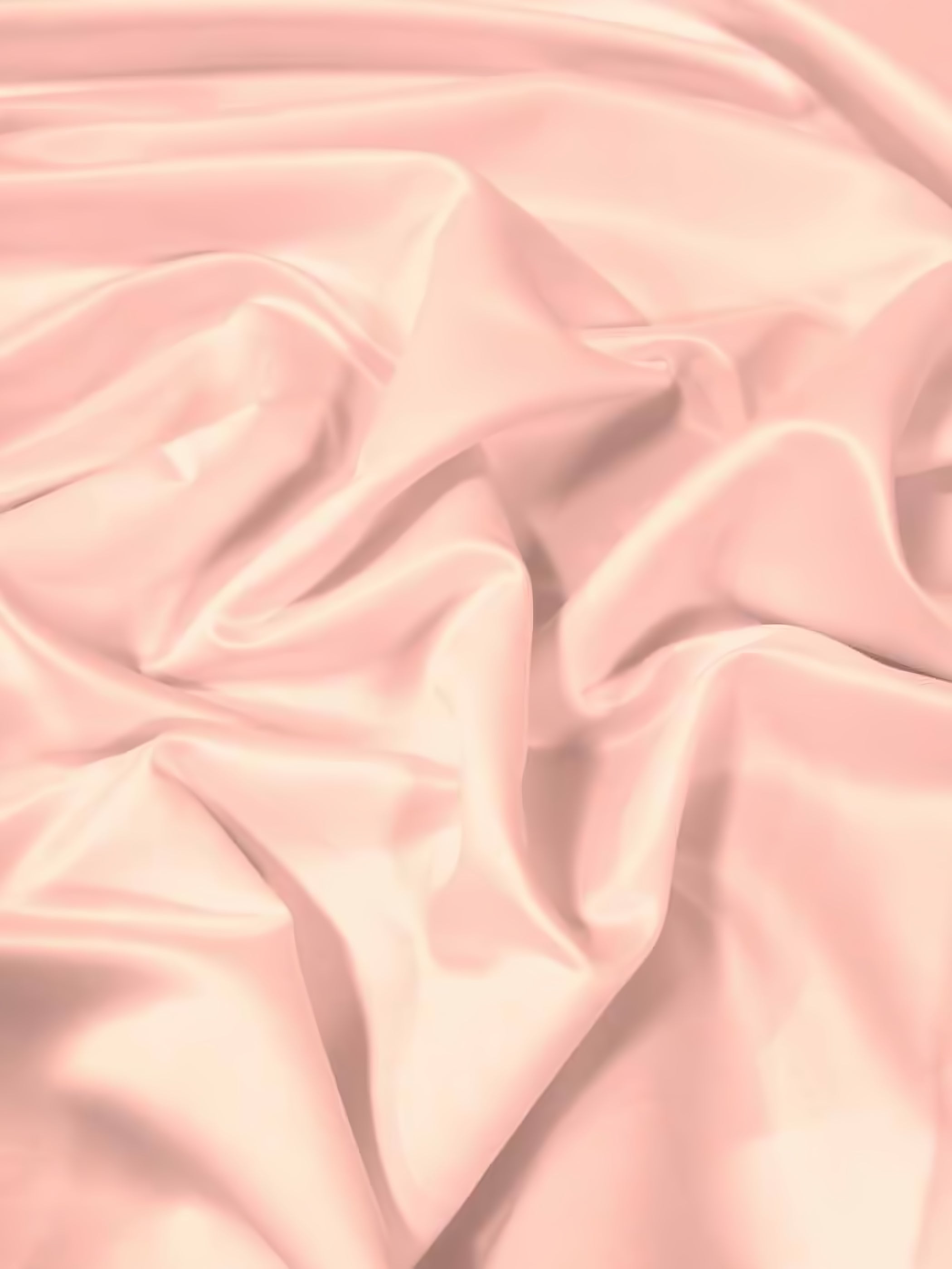 Dull Bridal Satin Fabric / Blush / Sold By The Yard