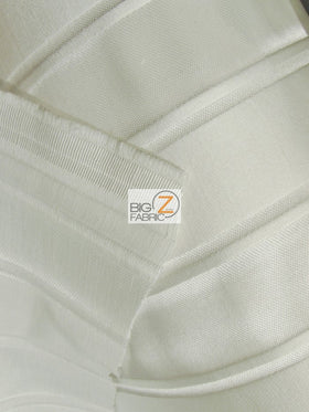 Divine Stripes Upholstery Fabric / Tusk / Sold By The Yard - 0