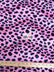 Pink Velboa Dalmatian Dog Animal Short Pile Fabric / By The Roll - 50 Yards