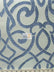 French Abstract Damask Upholstery Fabric / Riviera / Sold By The Yard